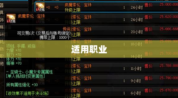 DNF鞋子宝珠详解，种类、属性及适用职业