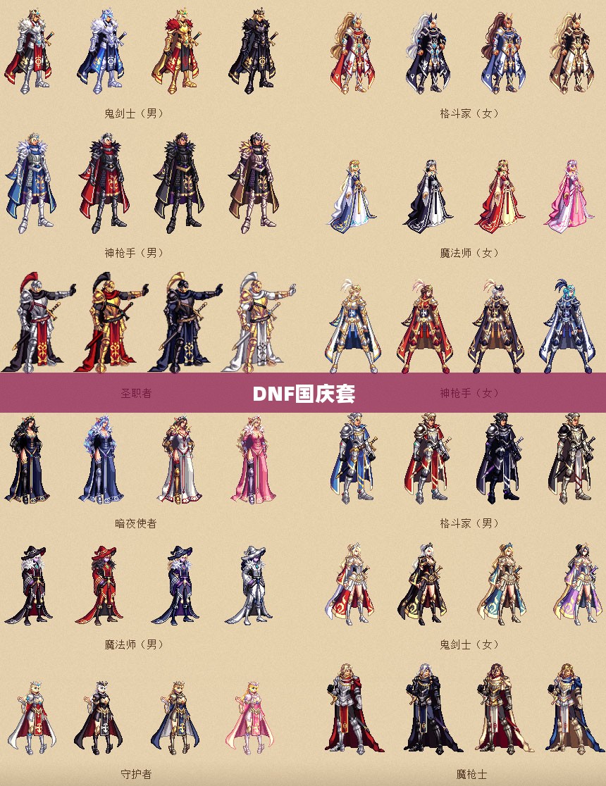 DNF国庆套，游戏玩家的节日盛宴