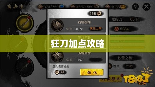 狂刀加点攻略，提升角色战力与战斗体验