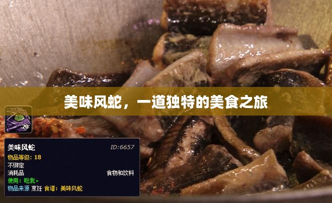 美味风蛇,一道独特的美食之旅 美味风蛇,一道独特的美食之旅