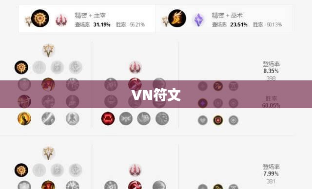 VN符文，游戏之魂与策略之精髓