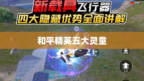 和平精英五大灵童，游戏界的璀璨新星