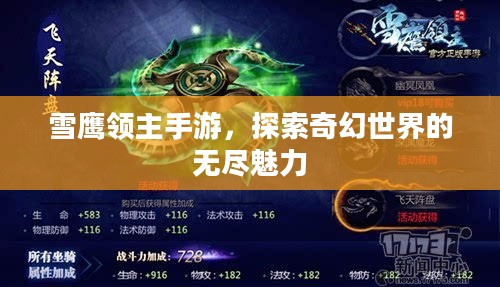 雪鹰领主手游,探索奇幻世界的无尽魅力 雪鹰领主手游,探索奇幻世界的无尽魅力