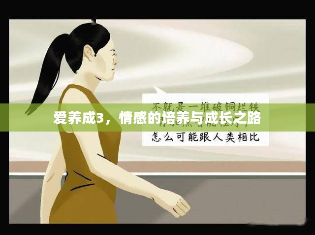 爱养成3,情感的培养与成长之路 爱养成3,情感的培养与成长之路