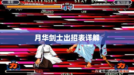 月华剑士出招表详解