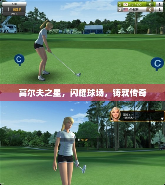 高尔夫之星，闪耀球场，铸就传奇