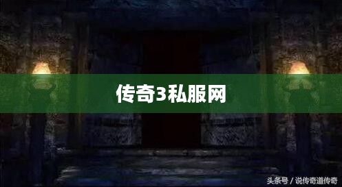传奇3私服网，探索经典游戏的独特魅力