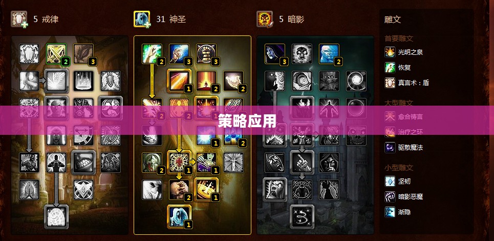 魔兽世界牧师天赋，深度解析与策略应用