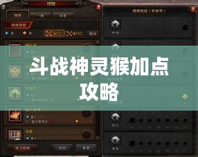 斗战神灵猴加点攻略