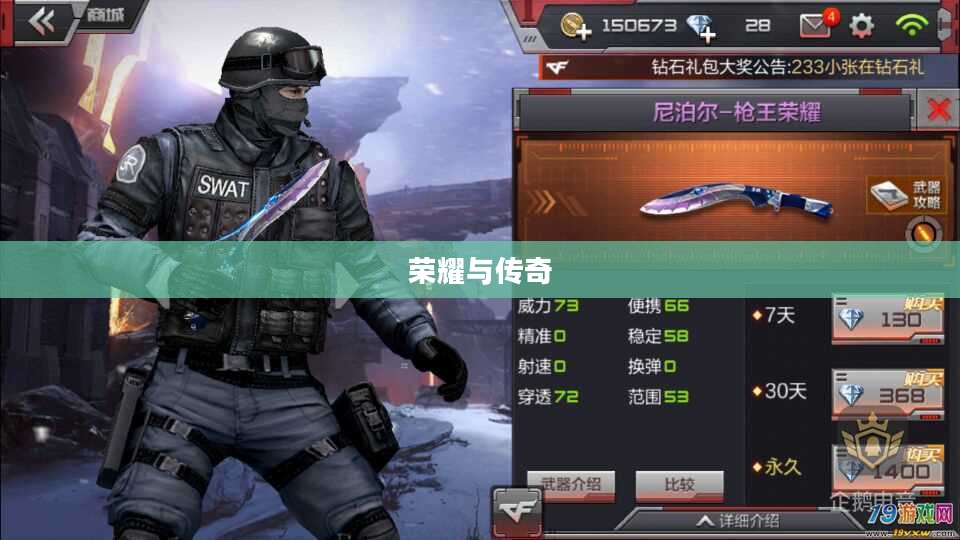 CF尼泊尔军刀，荣耀与传奇的交织