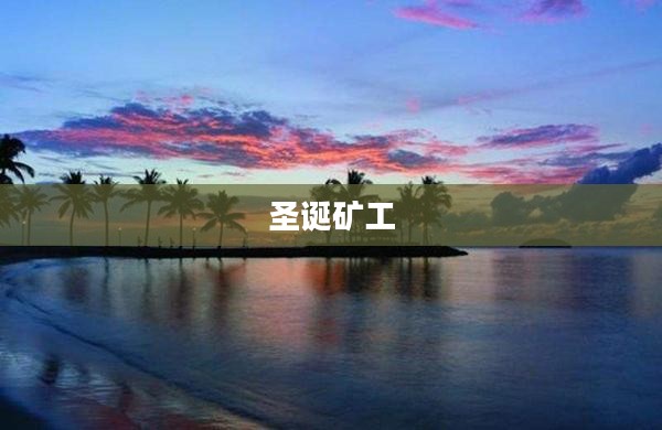 圣诞矿工，辛勤工作的温暖守护者