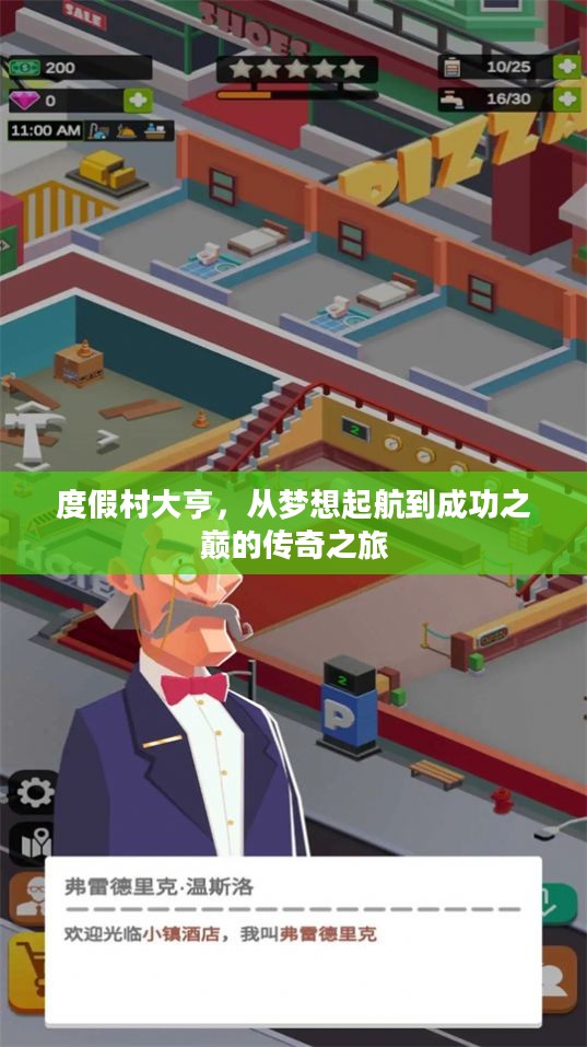 度假村大亨，从梦想起航到成功之巅的传奇之旅