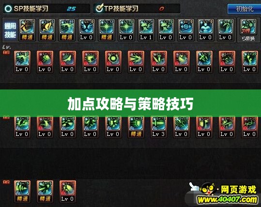 精灵骑士刷图加点攻略,策略与技巧 精灵骑士刷图加点攻略,策略与技巧