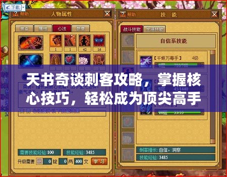 天书奇谈刺客攻略，掌握核心技巧，轻松成为顶尖高手