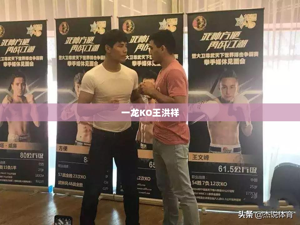 一龙KO王洪祥，铁血之战，荣耀时刻