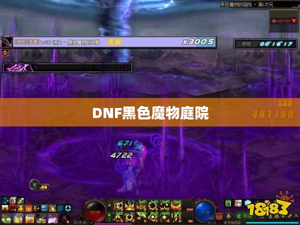 揭秘DNF中的黑色魔物庭院,位置与探索 揭秘DNF中的黑色魔物庭院,位置与探索
