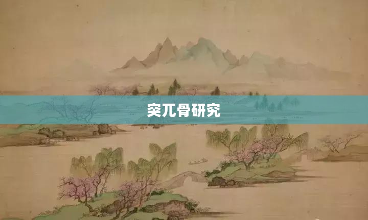 探索人体奥秘，关于突兀骨的探索