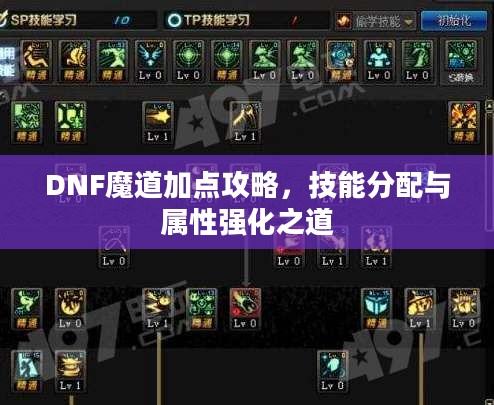 DNF魔道加点攻略，技能分配与属性强化之道