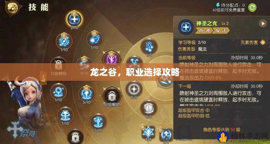 龙之谷，职业选择攻略