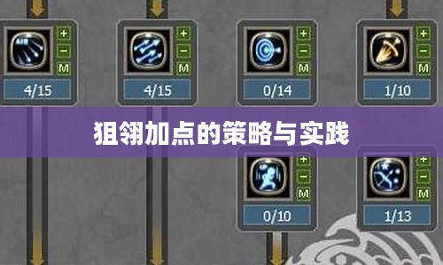 狙翎加点的策略与实践 狙翎加点的策略与实践