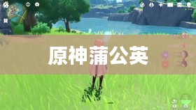 原神蒲公英,自然之力与游戏之美的交织 原神蒲公英,自然之力与游戏之美的交织