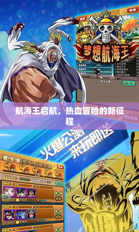 航海王启航,热血冒险的新征程 航海王启航,热血冒险的新征程