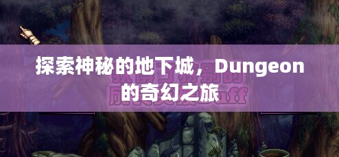 探索神秘的地下城,Dungeon的奇幻之旅 探索神秘的地下城,Dungeon的奇幻之旅