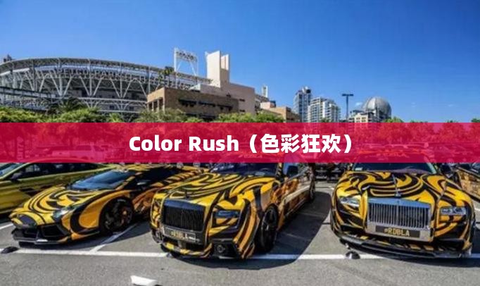 色彩狂欢，一场视觉盛宴的Color Rush