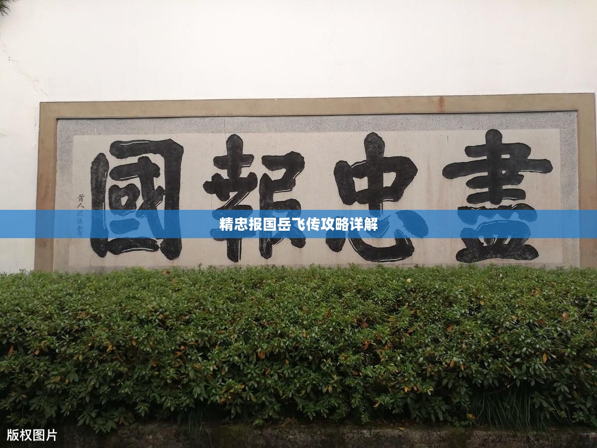 精忠报国岳飞传攻略详解