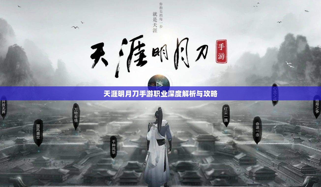 天涯明月刀手游职业深度解析与攻略