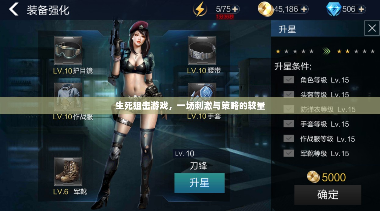 生死狙击游戏，一场刺激与策略的较量