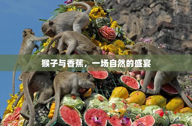 猴子与香蕉，一场自然的盛宴