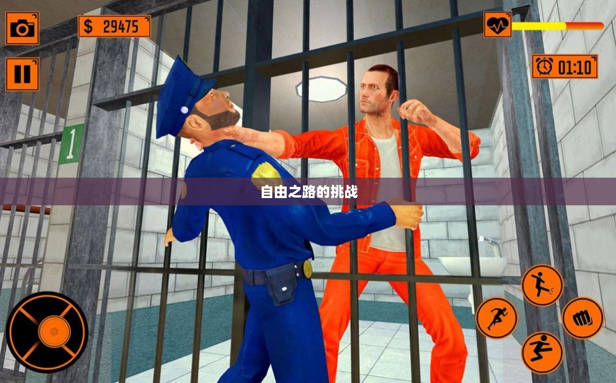 逃出监狱，自由之路的艰难与挑战