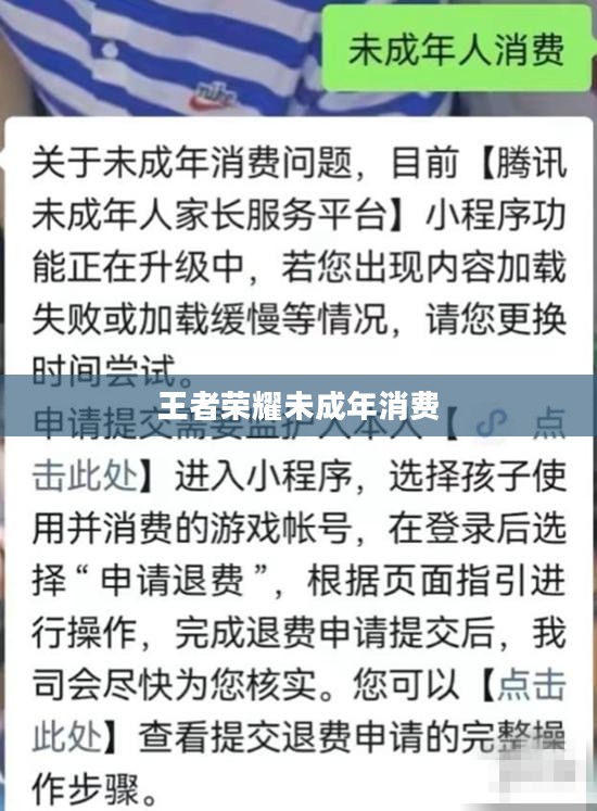 王者荣耀未成年消费可全额退款的政策解读