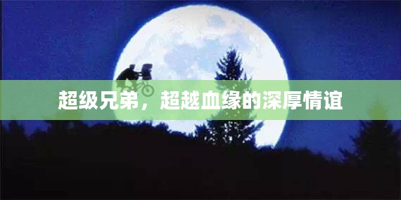 超级兄弟，超越血缘的深厚情谊