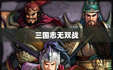 三国志无双战，英勇与智谋的终极对决