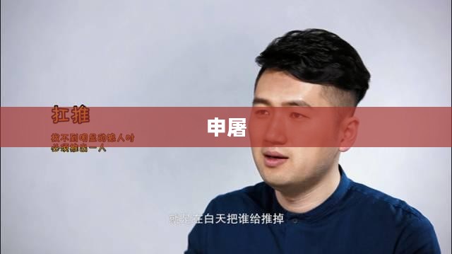申屠与狼人杀的奇幻之旅