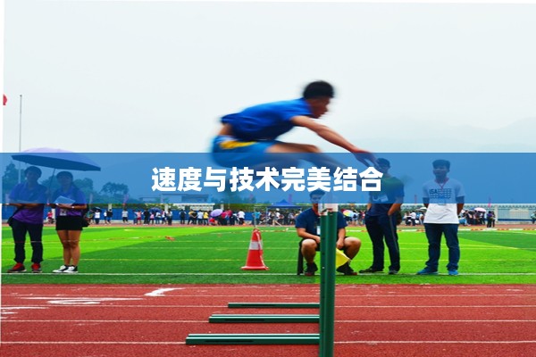 百米跨栏，速度与技术的完美结合