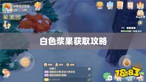 摩尔庄园白色浆果的获取攻略