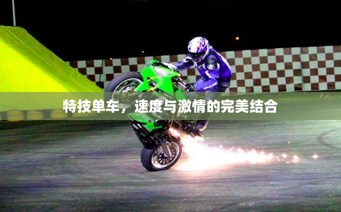 特技单车，速度与激情的完美结合
