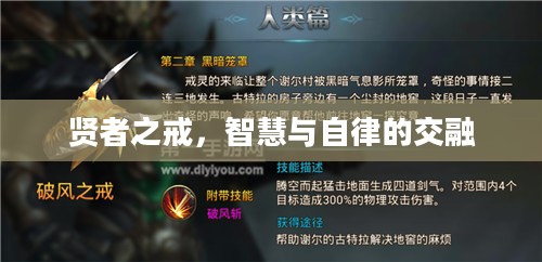 贤者之戒，智慧与自律的交融