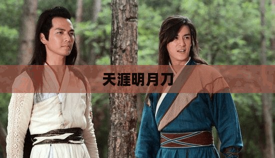 天涯明月刀中的叶开，刀光剑影中的英雄情怀