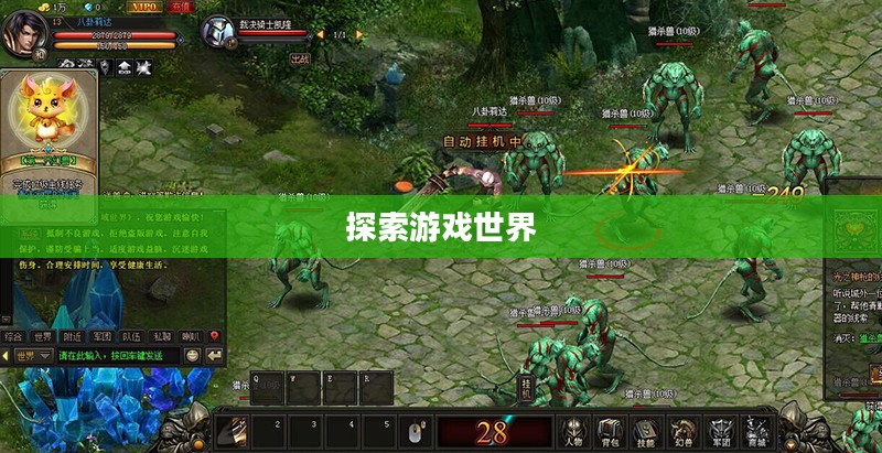 新开私服魔域，探索未知的游戏世界