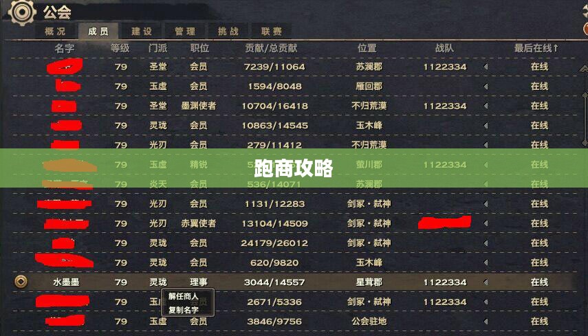跑商攻略，掌握技巧，轻松致富