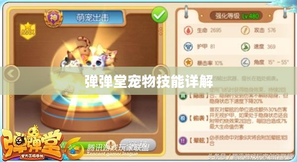 弹弹堂宠物技能详解 弹弹堂宠物技能详解