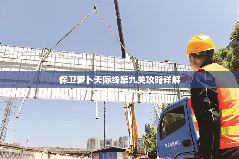 保卫萝卜天际线第九关攻略详解