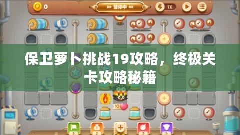 保卫萝卜挑战19攻略，终极关卡攻略秘籍