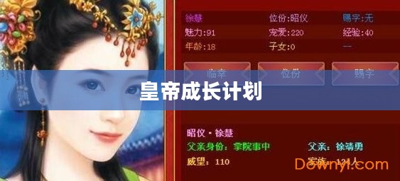皇帝成长计划，选秀流程详解