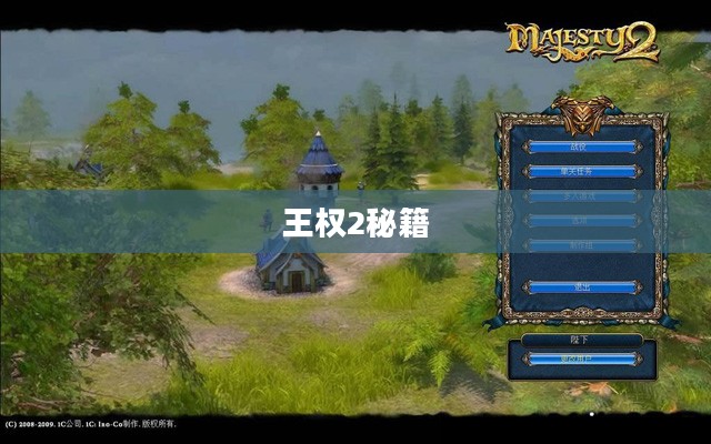 王权2秘籍，游戏攻略与秘籍揭秘