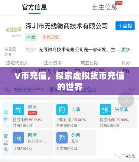V币充值，探索虚拟货币充值的世界